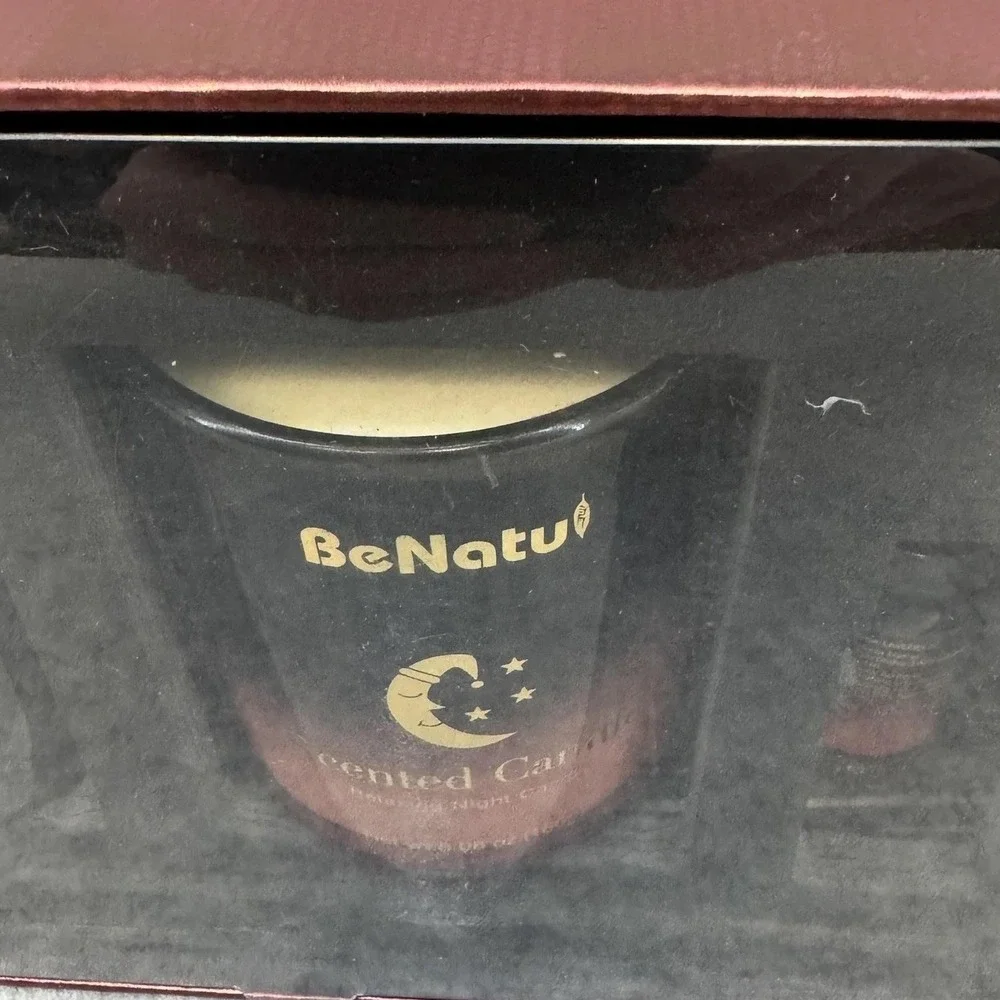 BeNatu Dreamy Nights Trio Lavender Candle Diffuser Essential Oil Gift Set